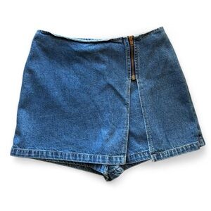 Vintage BeBop Denim Skort, 28”-30” waist